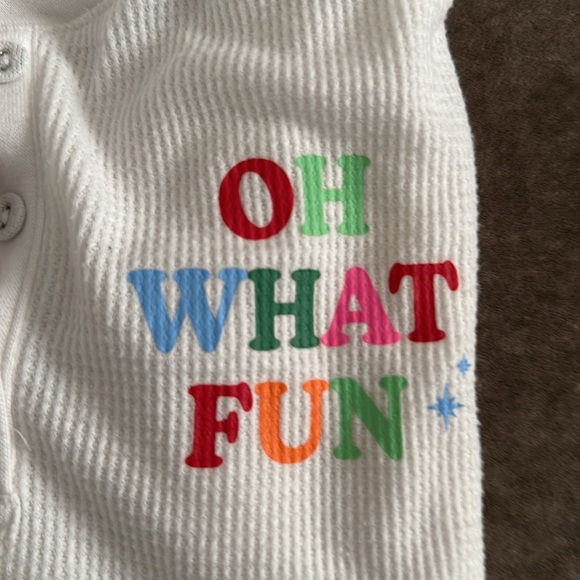 Wonderland by Target Waffle PJ set. Top & bottoms. Color- striped size- XS - Picture 3 of 10